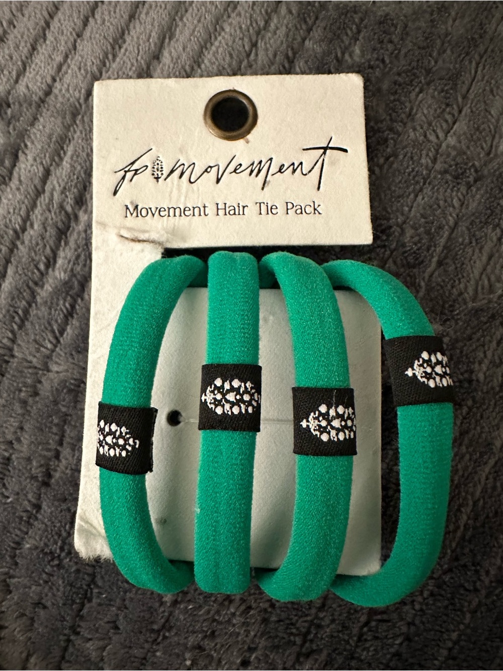 FP Movement Hair Ties in Green